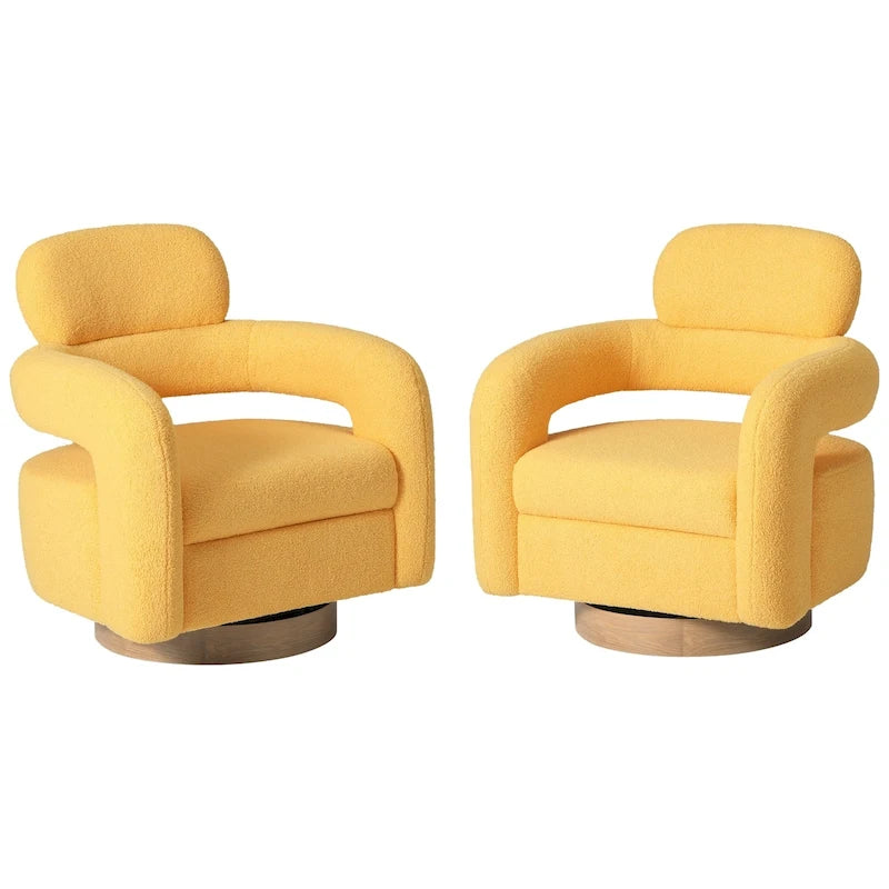 29 Wide  Swivel Chair (Set of 2)