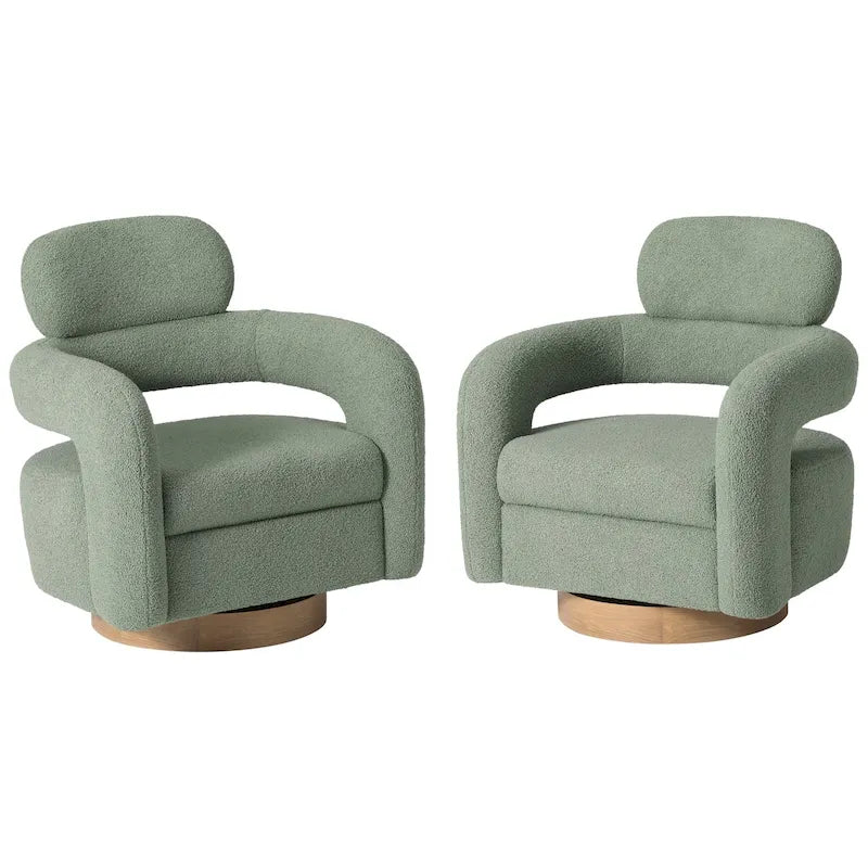 29 Wide  Swivel Chair (Set of 2)