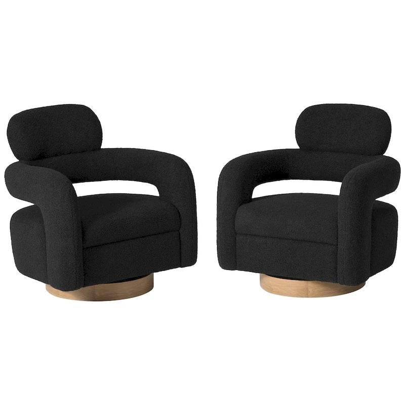 29 Wide  Swivel Chair (Set of 2)