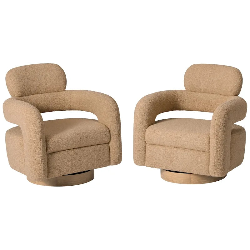 29 Wide  Swivel Chair (Set of 2)