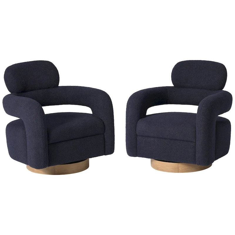 29 Wide  Swivel Chair (Set of 2)