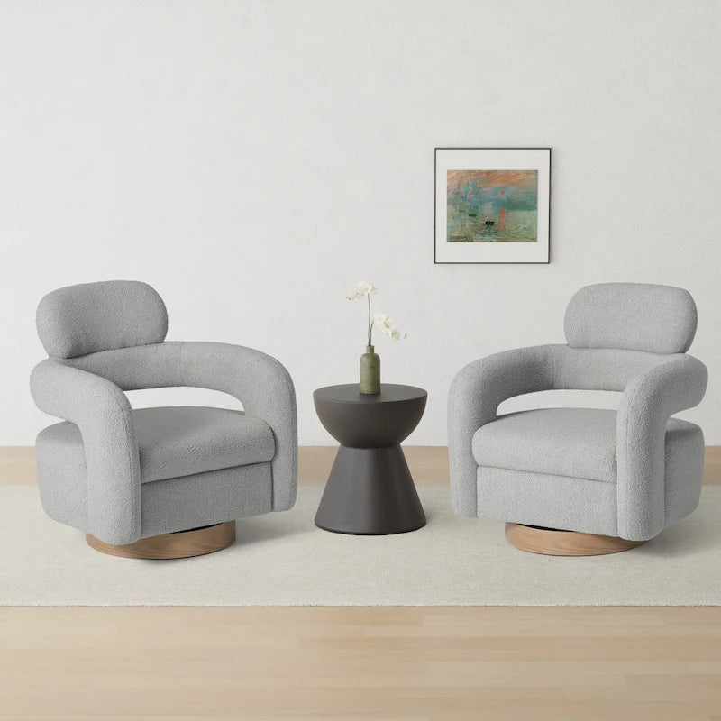 29 Wide  Swivel Chair (Set of 2)
