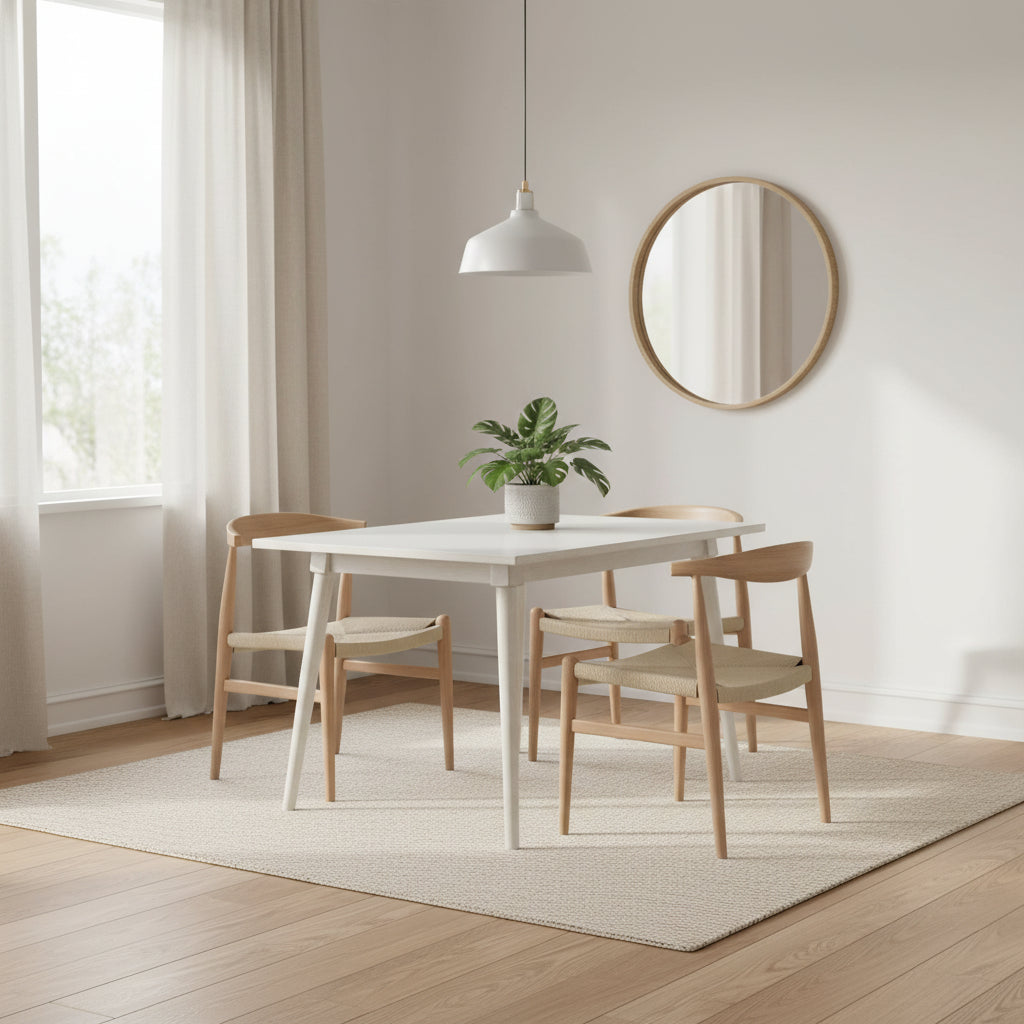 Table de salle à manger rectangulaire - 55L x 36P x 30H