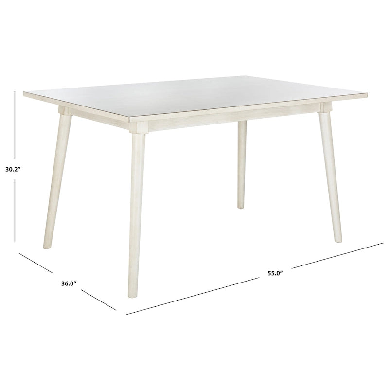 Table de salle à manger rectangulaire - 55L x 36P x 30H