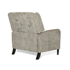 Fauteuil inclinable en tissu texturé surdimensionné, Fauteuil inclinable confortable pour le salon