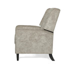 Fauteuil inclinable en tissu texturé surdimensionné, Fauteuil inclinable confortable pour le salon