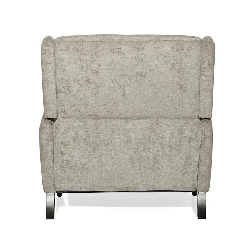 Fauteuil inclinable en tissu texturé surdimensionné, Fauteuil inclinable confortable pour le salon
