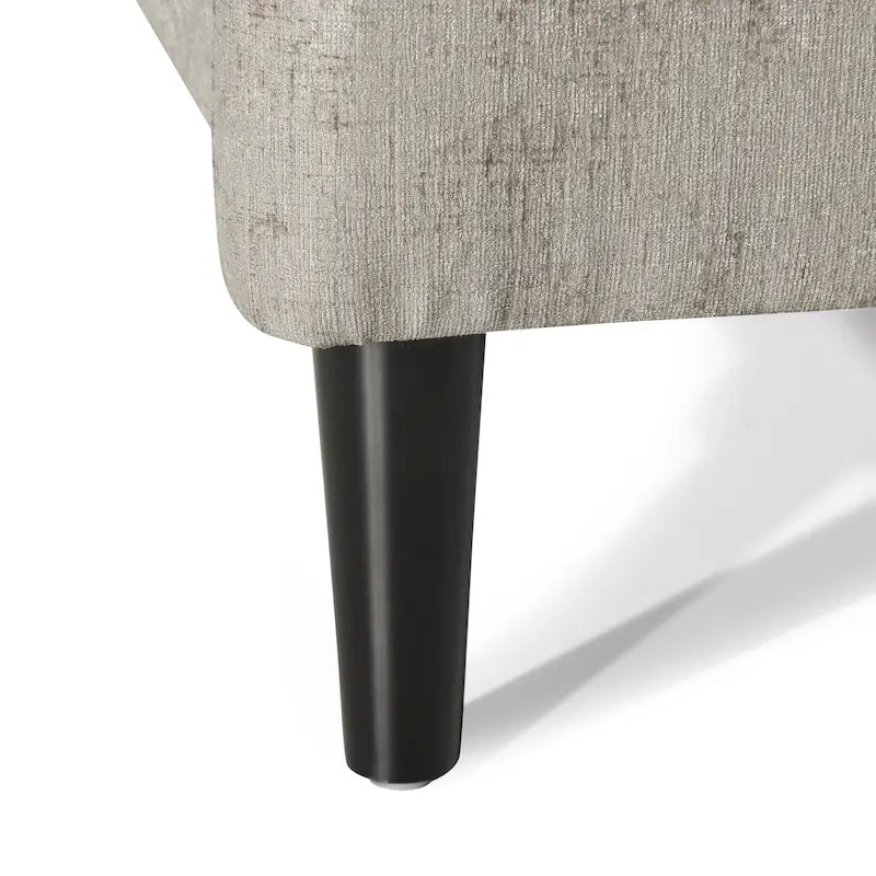 Fauteuil inclinable en tissu texturé surdimensionné, Fauteuil inclinable confortable pour le salon