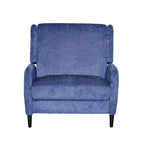 Fauteuil inclinable en tissu texturé surdimensionné, Fauteuil inclinable confortable pour le salon