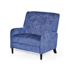 Fauteuil inclinable en tissu texturé surdimensionné, Fauteuil inclinable confortable pour le salon