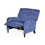 Fauteuil inclinable en tissu texturé surdimensionné, Fauteuil inclinable confortable pour le salon