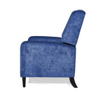Fauteuil inclinable en tissu texturé surdimensionné, Fauteuil inclinable confortable pour le salon