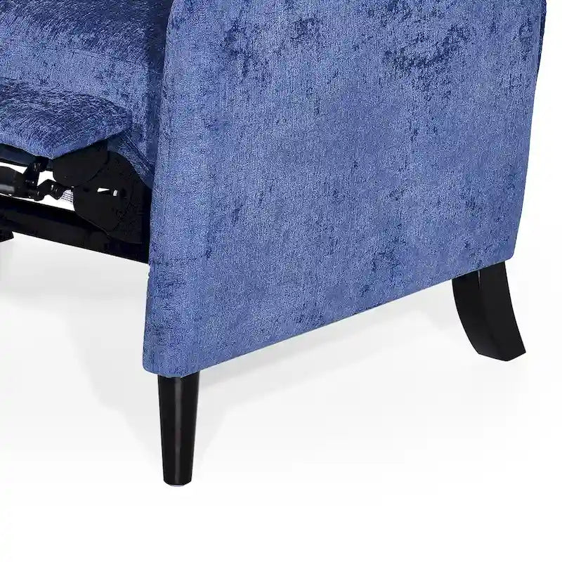 Fauteuil inclinable en tissu texturé surdimensionné, Fauteuil inclinable confortable pour le salon
