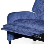 Fauteuil inclinable en tissu texturé surdimensionné, Fauteuil inclinable confortable pour le salon