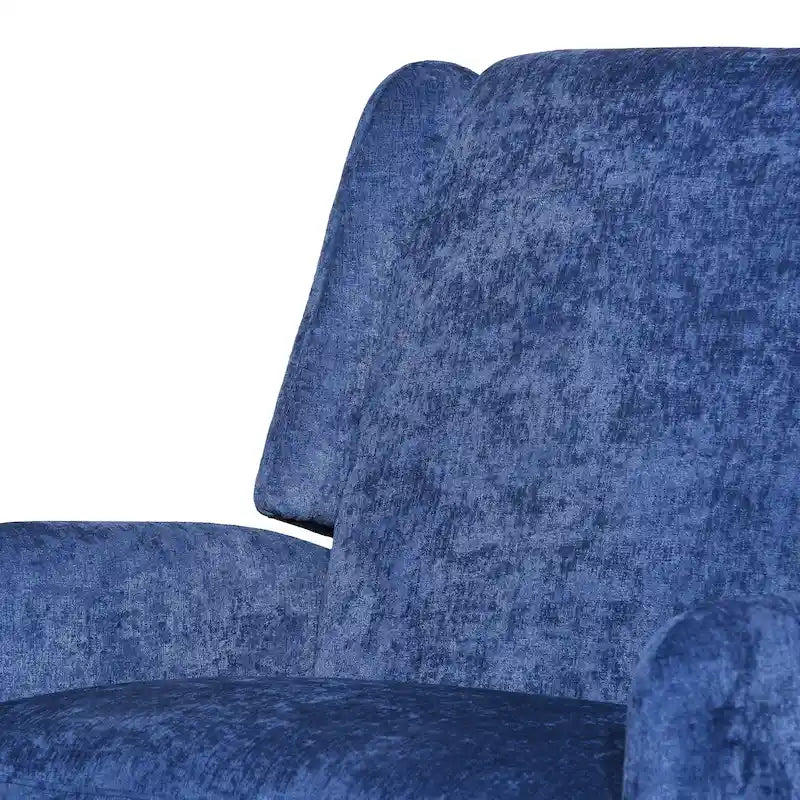 Fauteuil inclinable en tissu texturé surdimensionné, Fauteuil inclinable confortable pour le salon