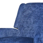 Fauteuil inclinable en tissu texturé surdimensionné, Fauteuil inclinable confortable pour le salon