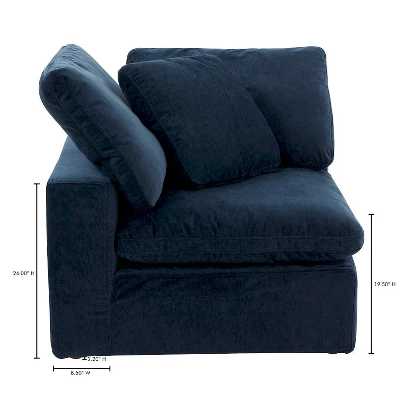 Canapé d'angle modulable - 38 x 38 cm