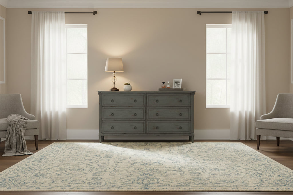 Joneigh Traditional 60-inch Wide 6-Drawer Double Dresser by Furniture of America