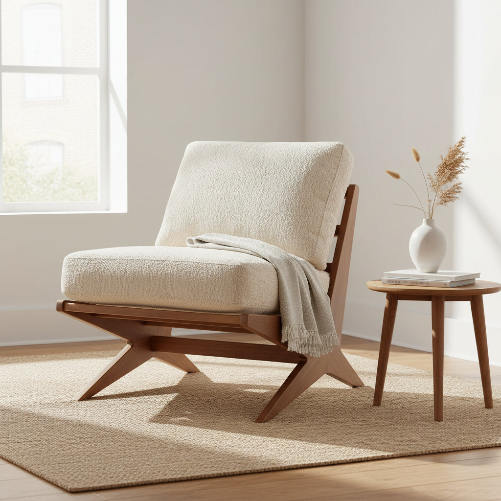chaise longue de style médiéval