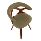 Fauteuil d'appoint moderne du milieu du siècle