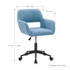Chaise de bureau rembourrée