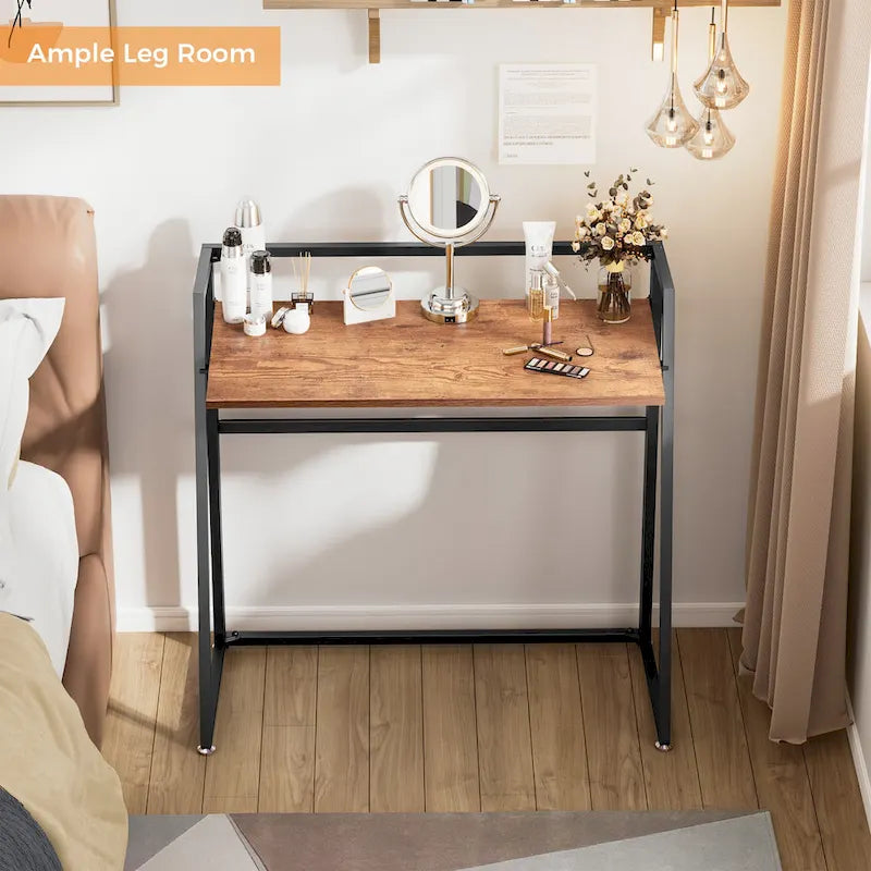 Bureau pliable ergonomique sans assemblage