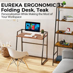 Bureau pliable ergonomique sans assemblage