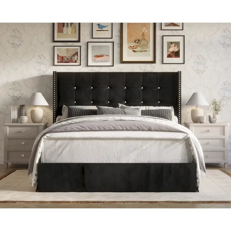 Lit plateforme moelleux