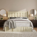 Lit plateforme moelleux