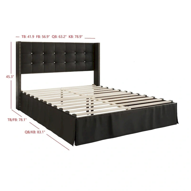 Lit plateforme moelleux