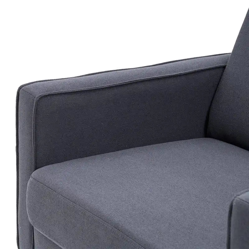 Fauteuil d'appoint individuel "Bombe Nucléaire" pieds en bois massif