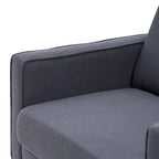 Fauteuil d'appoint individuel "Bombe Nucléaire" pieds en bois massif