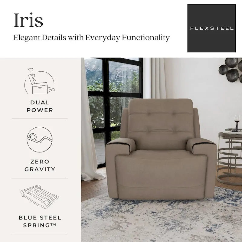Fauteuil inclinable électrique avec appuie-tête motorisé