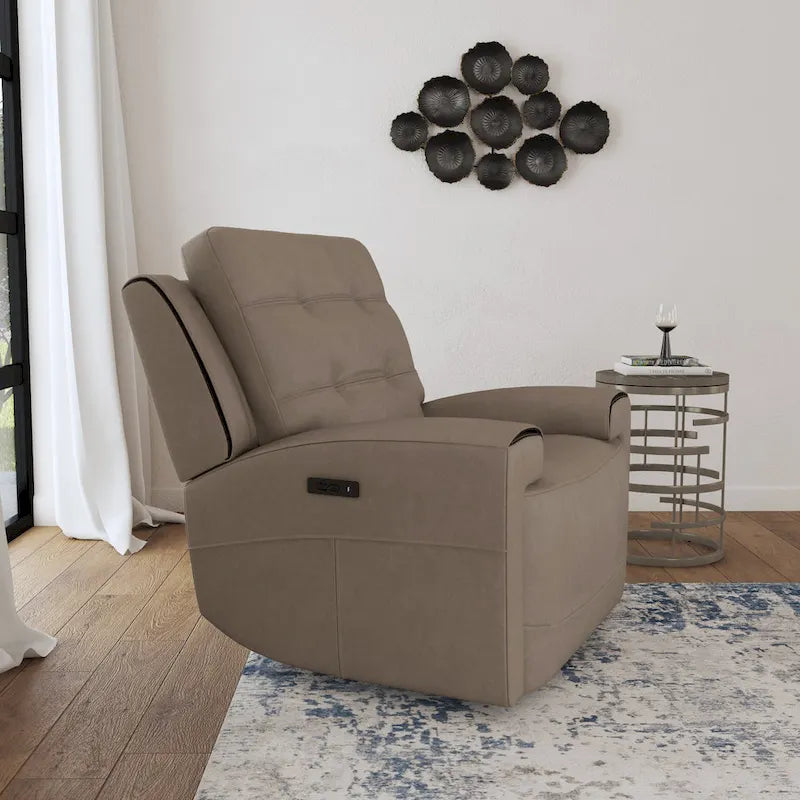 Fauteuil inclinable électrique avec appuie-tête motorisé