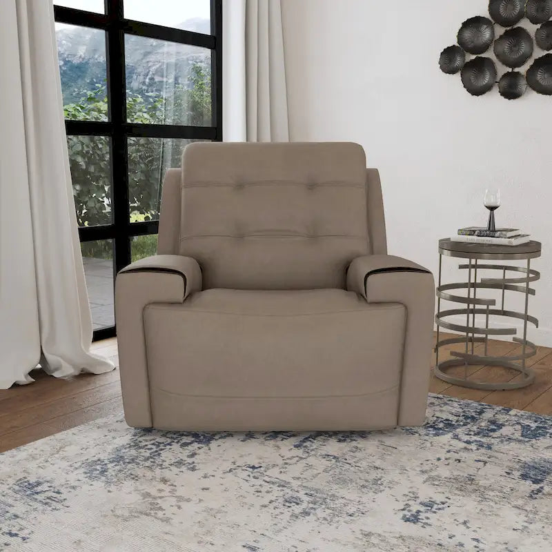 Fauteuil inclinable électrique avec appuie-tête motorisé