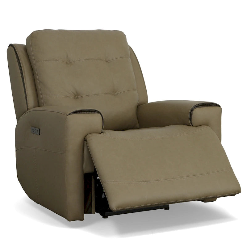 Fauteuil inclinable électrique avec appuie-tête motorisé