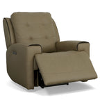 Fauteuil inclinable électrique avec appuie-tête motorisé