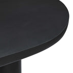 Table à manger ovale en béton 72