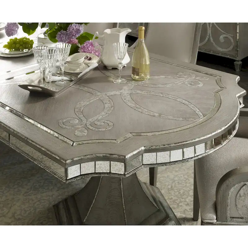 128 Long Contemporary Elegant Dining Table
